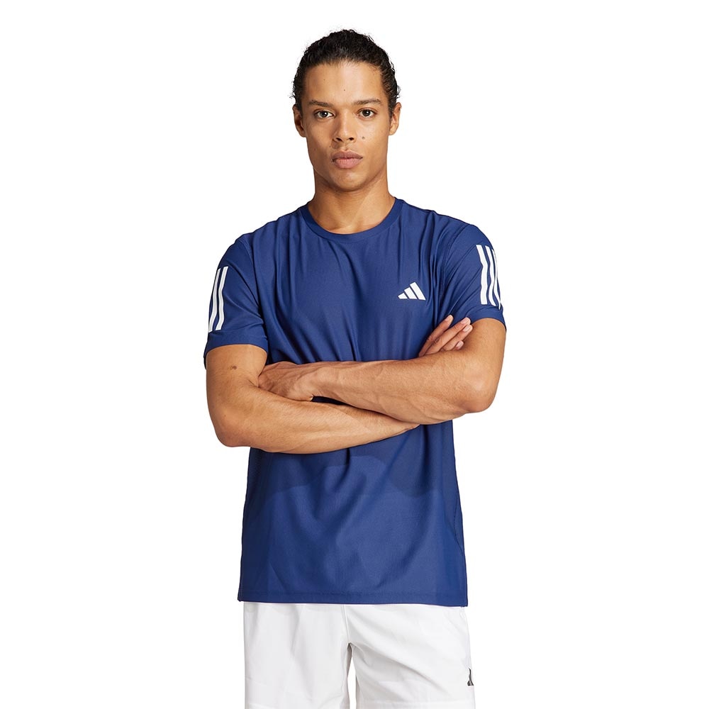 Adidas Adidas Own The Run Kortermet Løpetrøye Herre Mørk Blå
