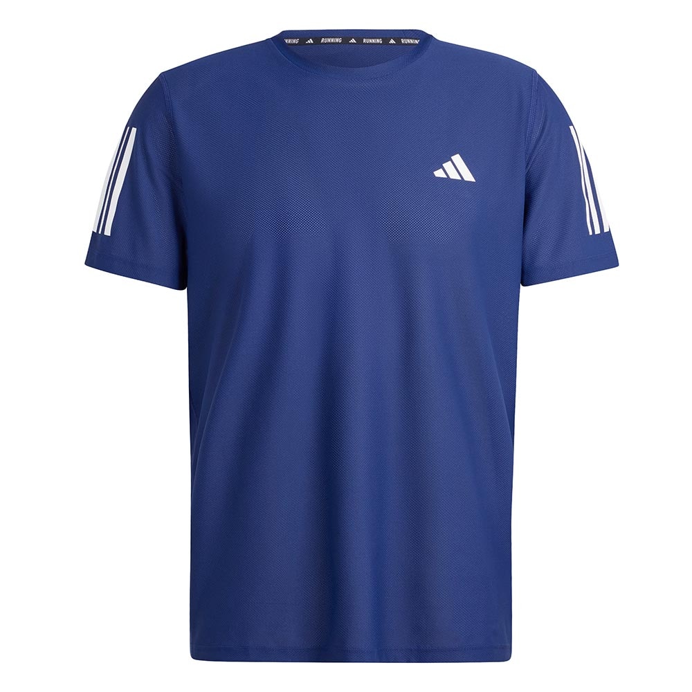 Adidas Adidas Own The Run Kortermet Løpetrøye Herre Mørk Blå