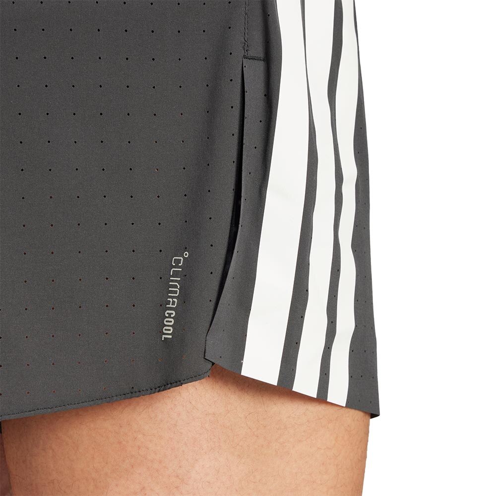 Adidas Adizero Split Løpeshorts Herre Sort/Hvit
