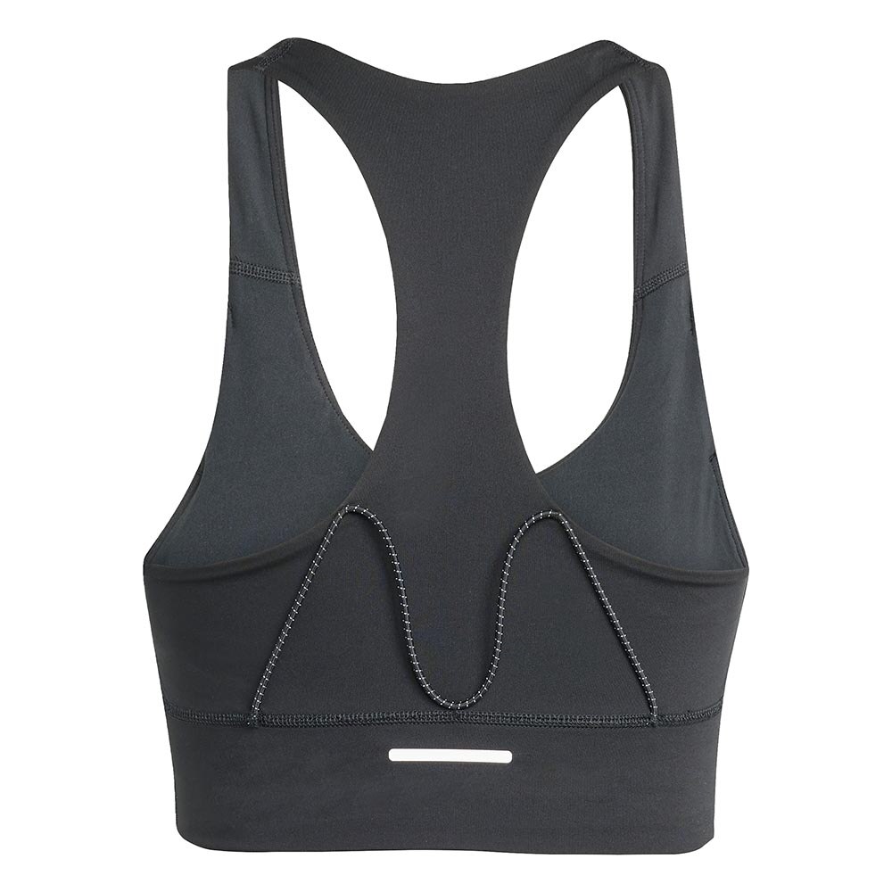 Adidas Run Pocket Medium Support Sports-BH Sort