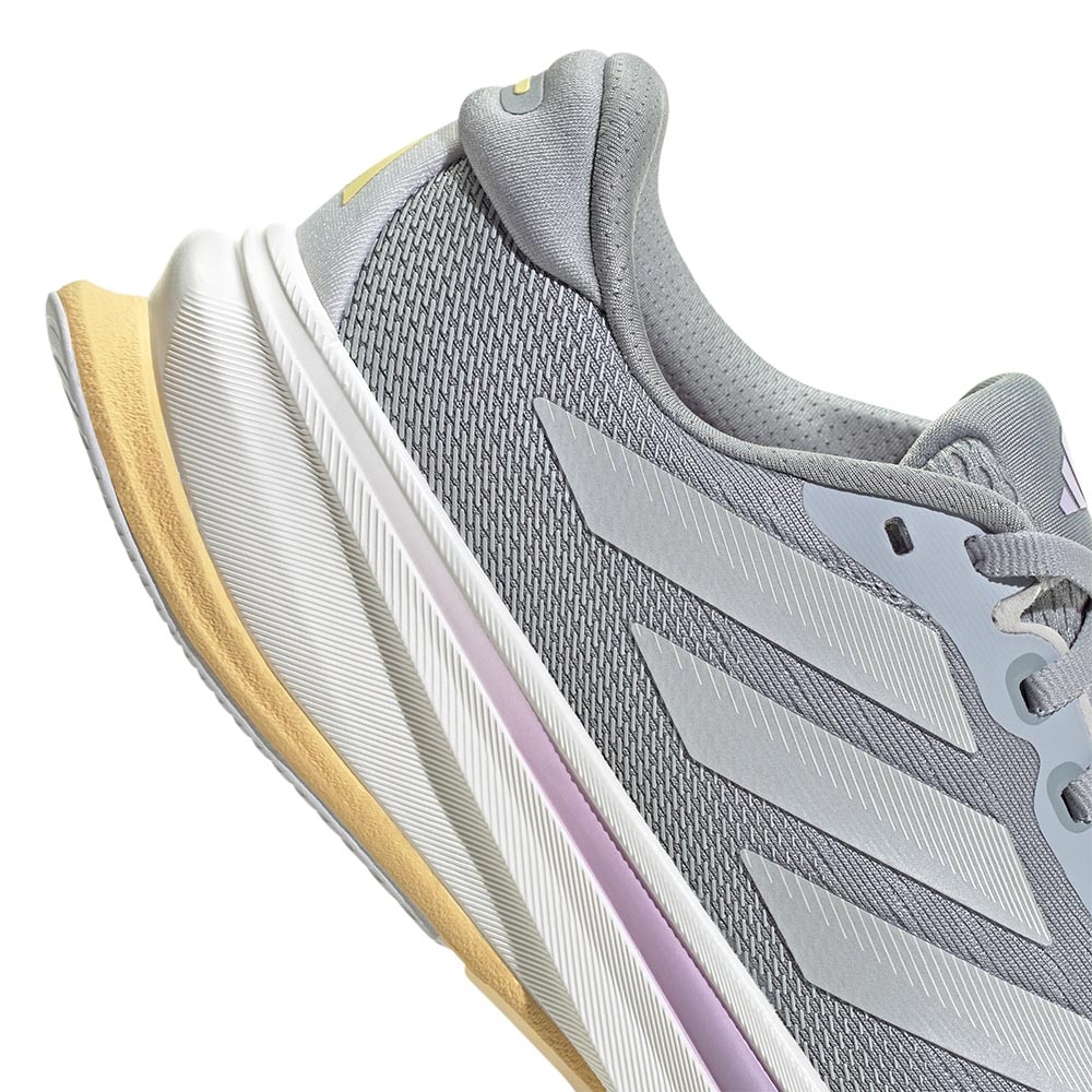 Adidas Supernova Rise 2 Joggesko Dame Grå/Lilla/Gul