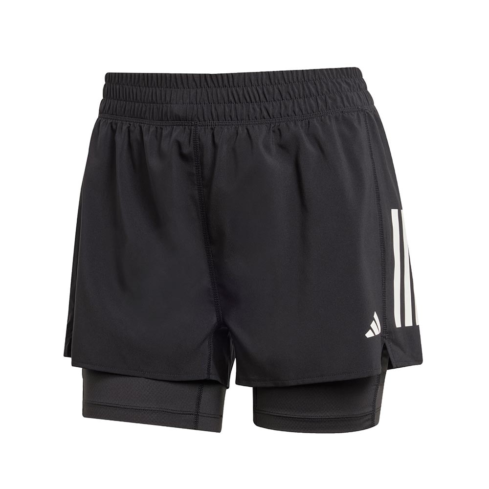 Adidas Own The Run Climacool 2in1 Løpeshorts Dame Sort