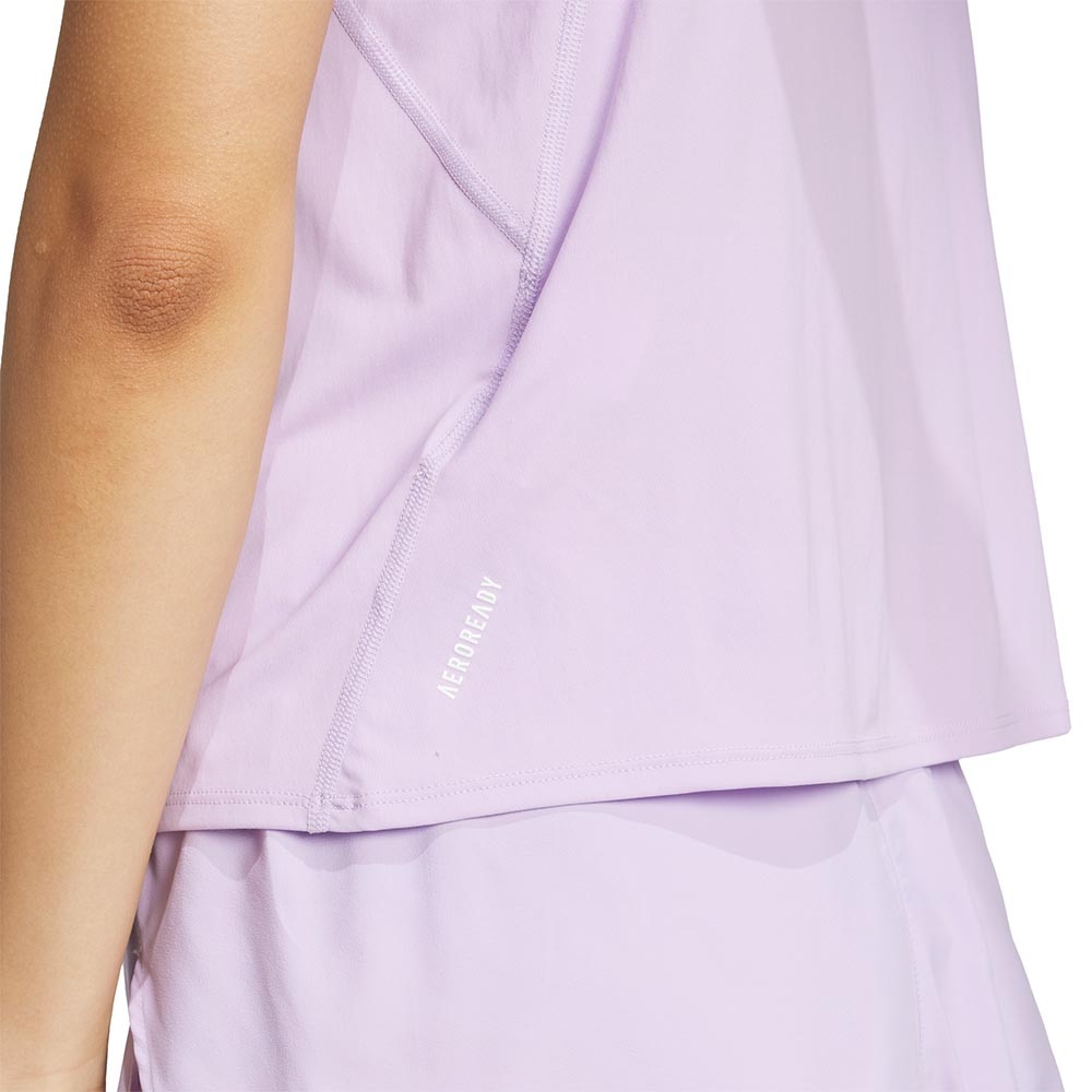 Adidas Adizero Essentials Tank Dame Lilla
