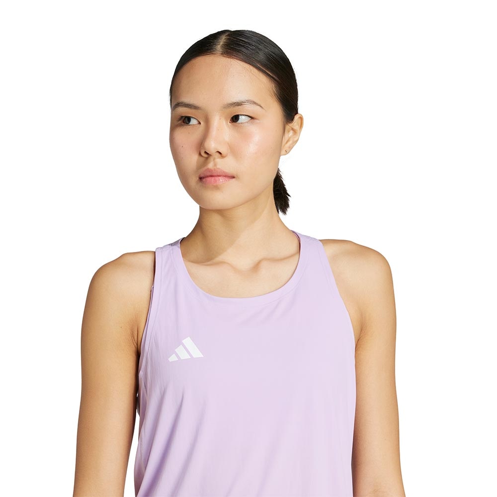 Adidas Adizero Essentials Tank Dame Lilla