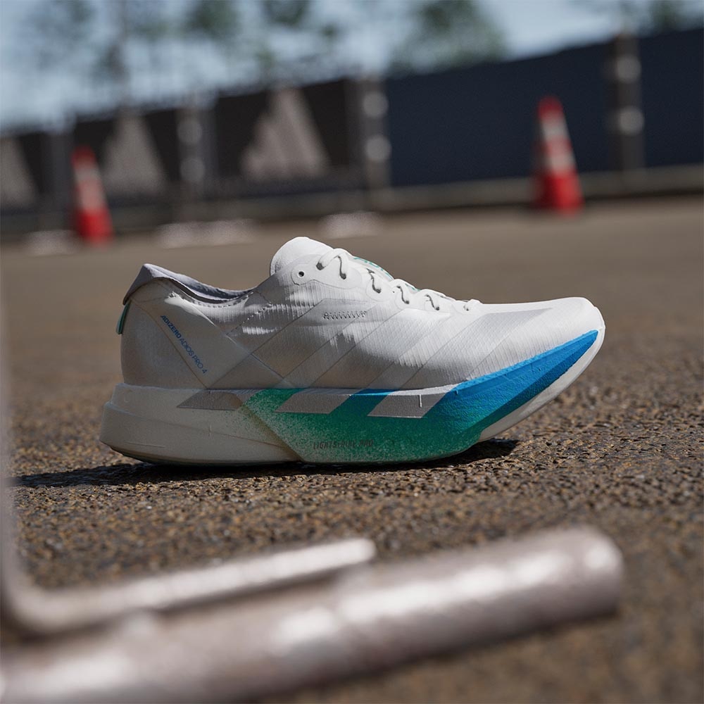 Adidas Adizero Adios Pro 4 Joggesko Dame Hvit/Grønn/Sølv