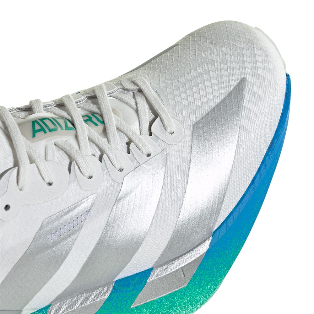 Adidas Adizero Adios Pro 4 Joggesko Dame Hvit/Grønn/Sølv