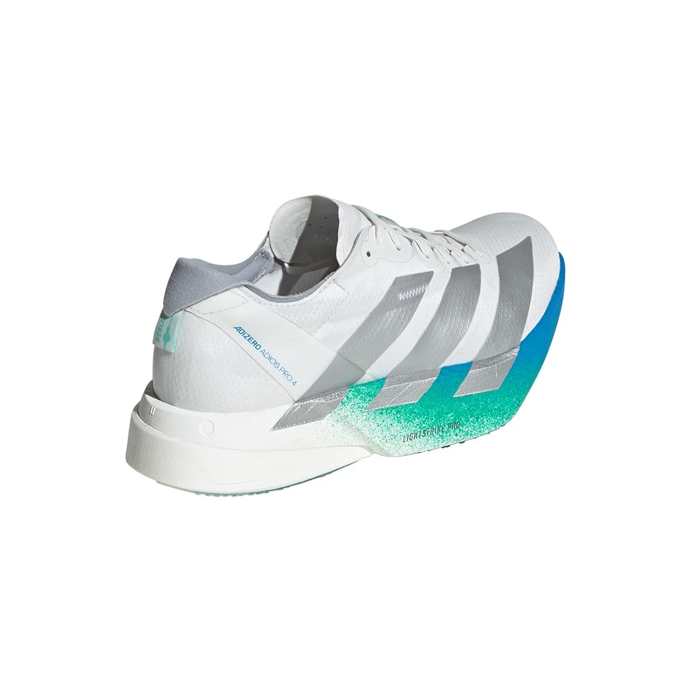 Adidas Adizero Adios Pro 4 Joggesko Dame Hvit/Grønn/Sølv
