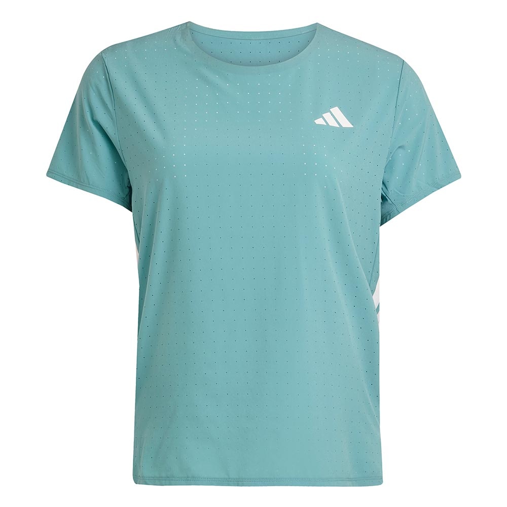 Adidas Adizero Running Kortermet Trøye Dame Turkis/Hvit