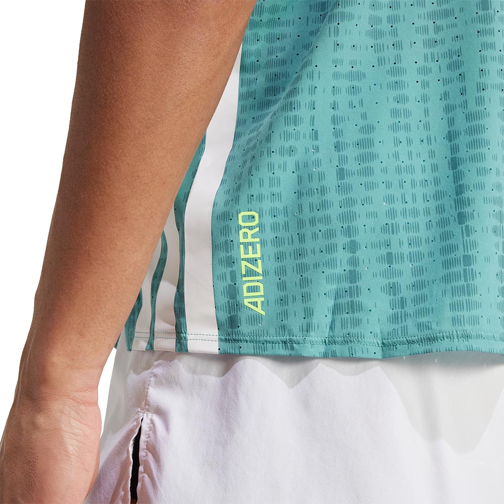 Adidas Adizero Running Singlet Herre Blå/Hvit