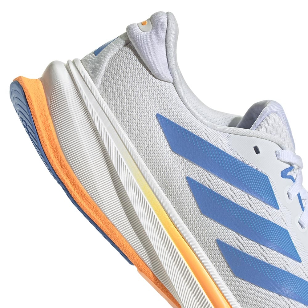 Adidas Supernova Rise 2 Joggesko Herre Hvit/Blå/Oransje