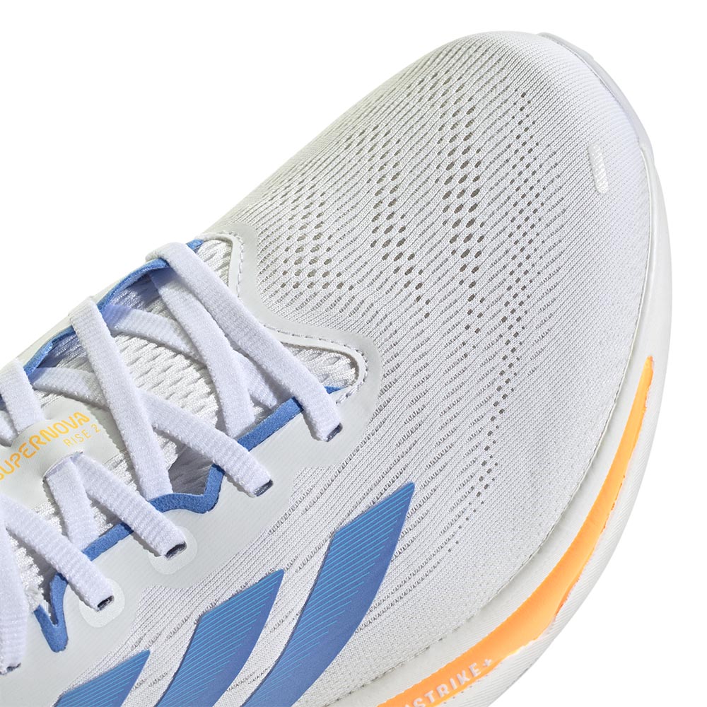 Adidas Supernova Rise 2 Joggesko Herre Hvit/Blå/Oransje
