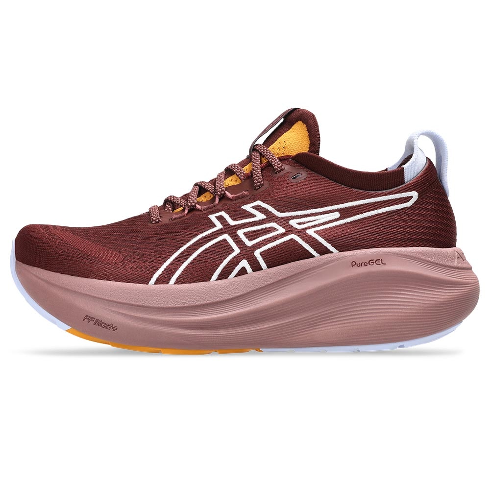 Asics Gel-Nimbus 27 TR Joggesko Dame Burgunder