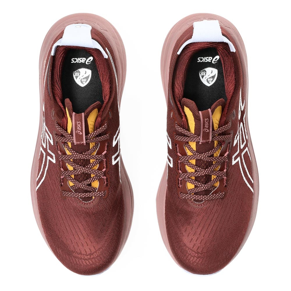 Asics Gel-Nimbus 27 TR Joggesko Dame Burgunder