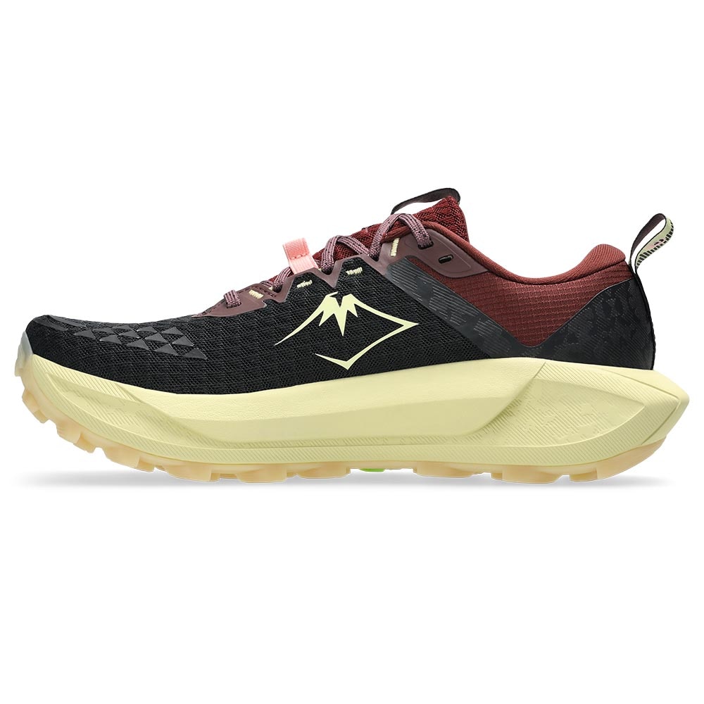 Asics Gel-Trabuco 13 Joggesko Dame Sort/Burgunder/Gul