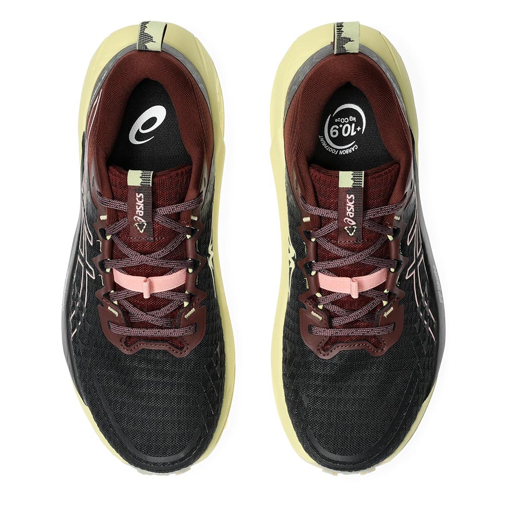 Asics Gel-Trabuco 13 Joggesko Dame Sort/Burgunder/Gul