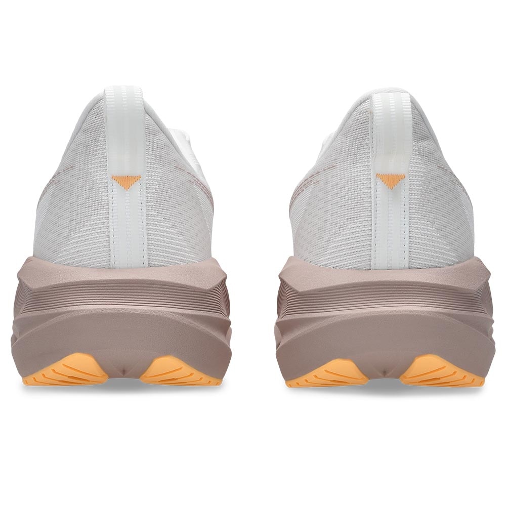 Asics Novablast 5 Joggesko Dame Hvit/Brun/Oransje