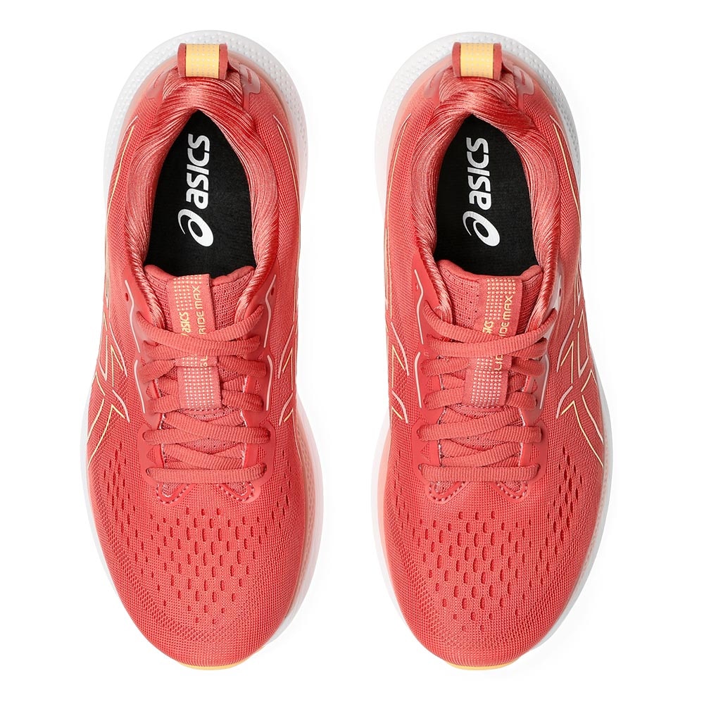 Asics Glideride Max Joggesko Dame Rød/Oransje
