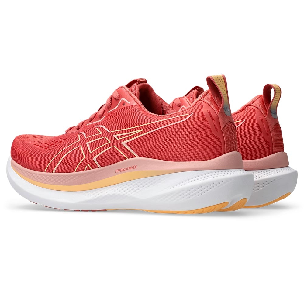 Asics Glideride Max Joggesko Dame Rød/Oransje