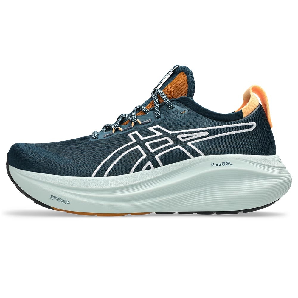 Asics Gel-Nimbus 27 TR Joggesko Herre Blå/Grønn/Oransje