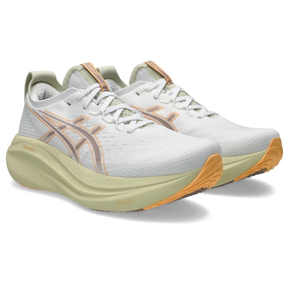 Asics Gel-Nimbus 27 Joggesko Herre Hvit/Beige