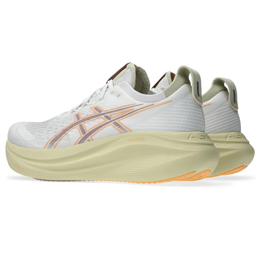 Asics Gel-Nimbus 27 Joggesko Herre Hvit/Beige