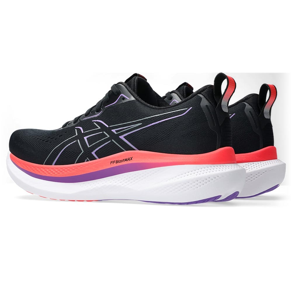 Asics Glideride Max Joggesko Herre Sort/Rosa/Lilla