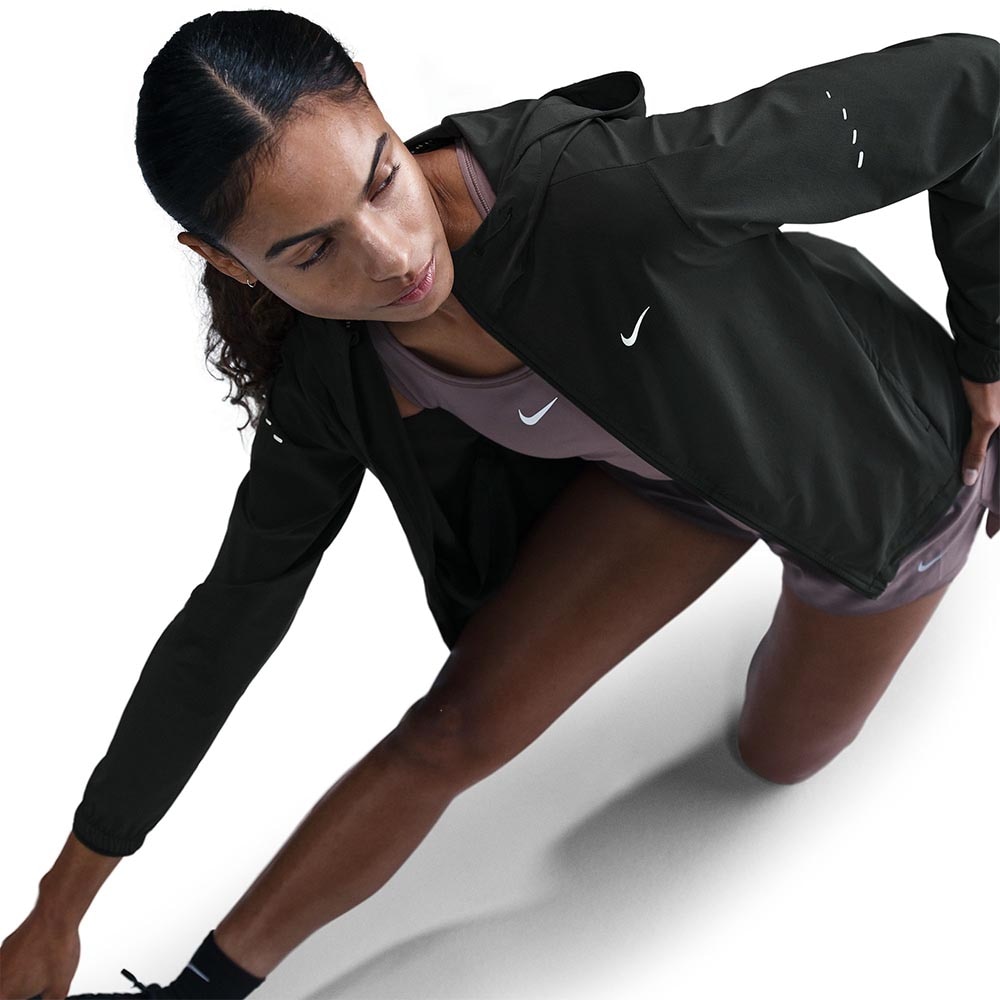 Nike Swift Repel Løpejakke Dame Sort