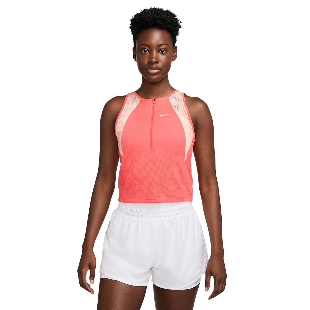 Nike Dri-Fit Run Singlet Dame Rosa/Oransje