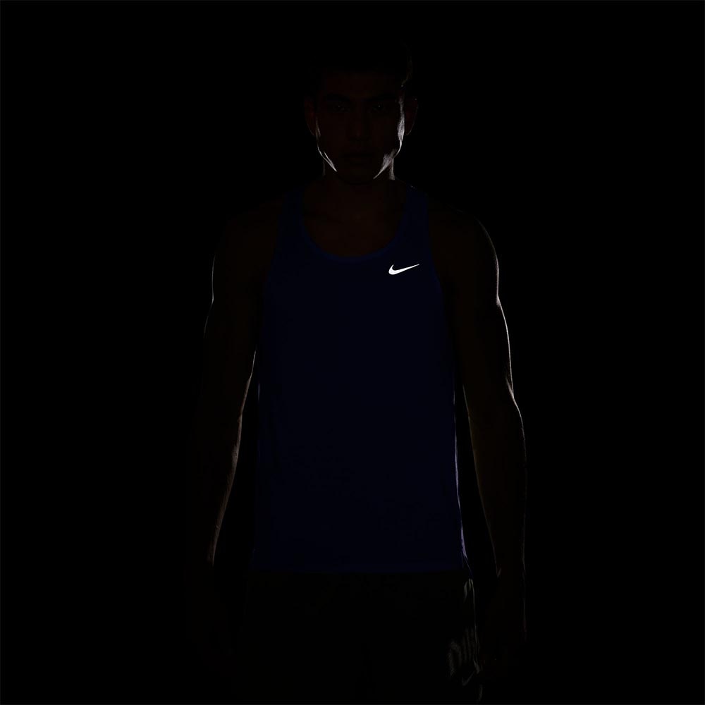 Nike Dri-Fit Fast Singlet Herre Blå