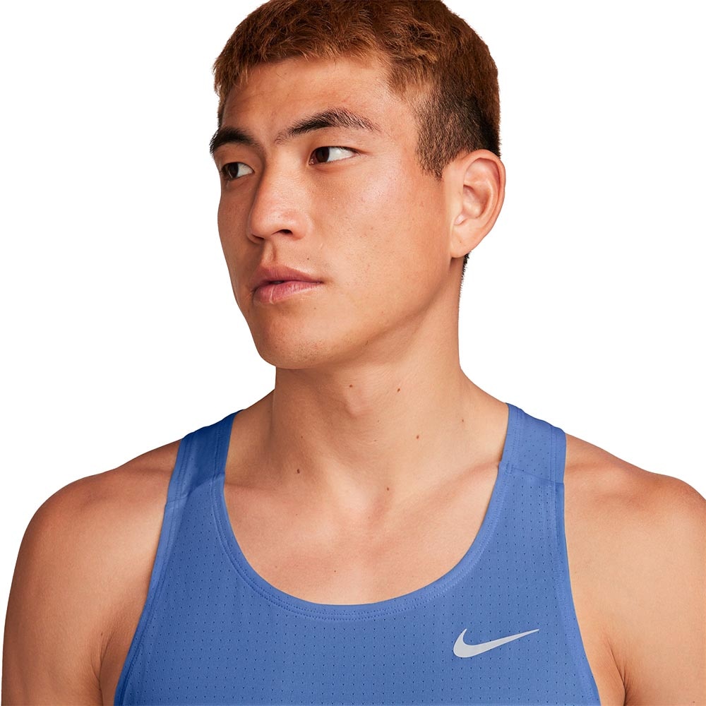 Nike Dri-Fit Fast Singlet Herre Blå