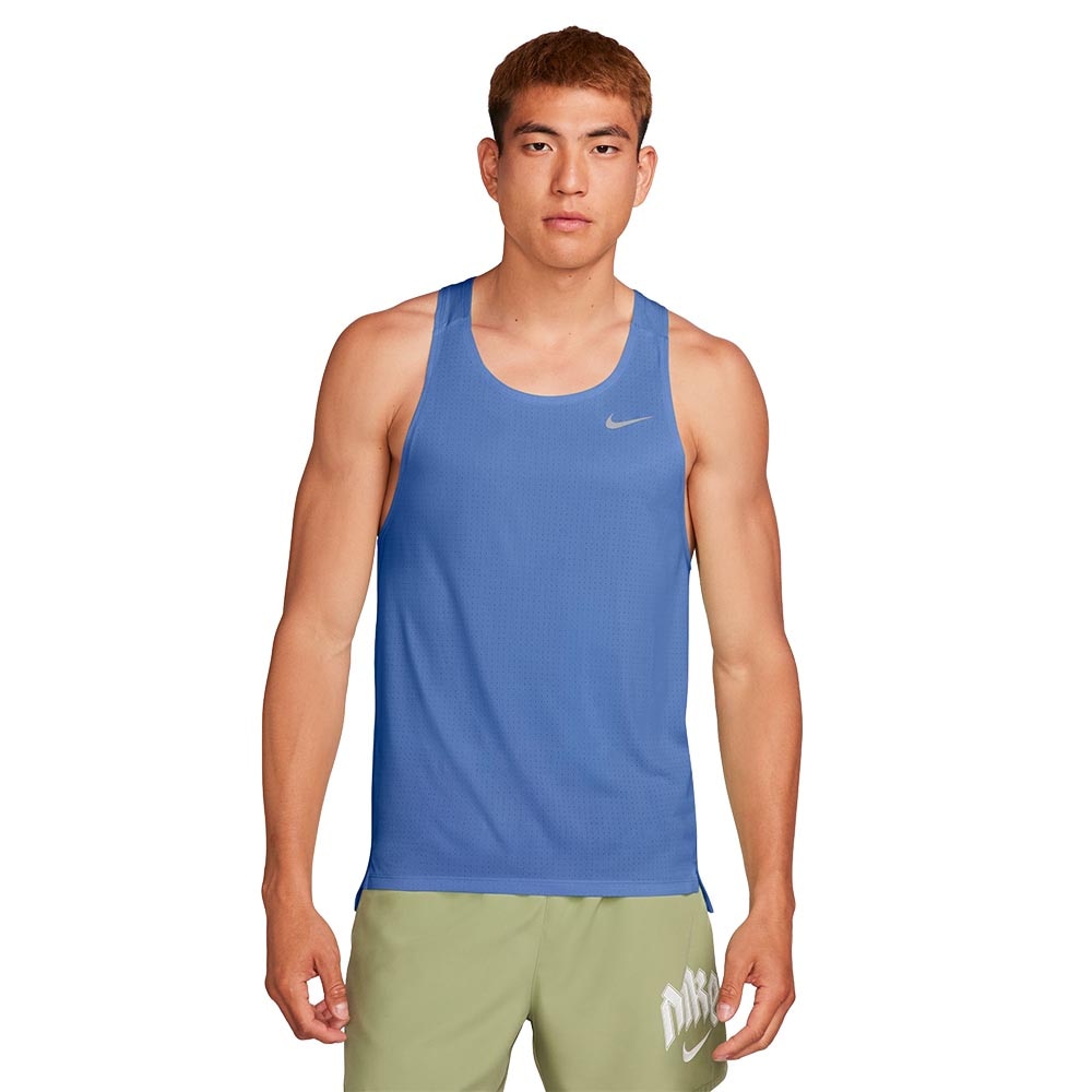 Nike Dri-Fit Fast Singlet Herre Blå