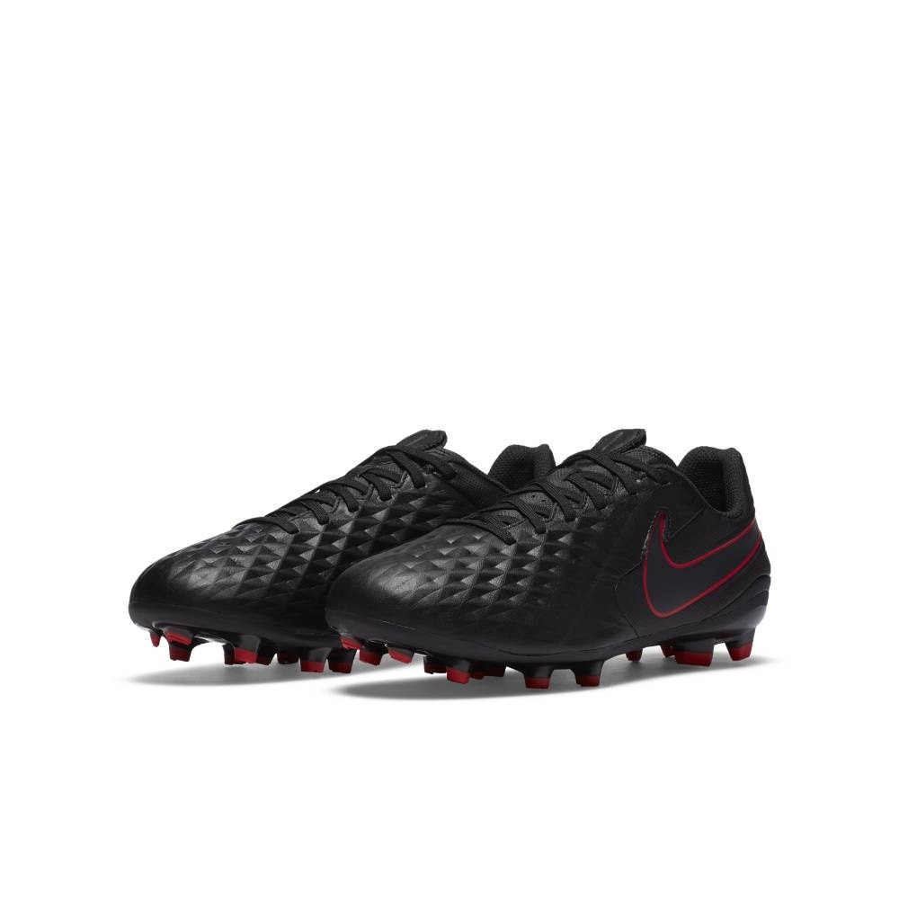 Nike Tiempo Legend 8 Academy MG Fotballsko Barn Black x Chile Red Pack