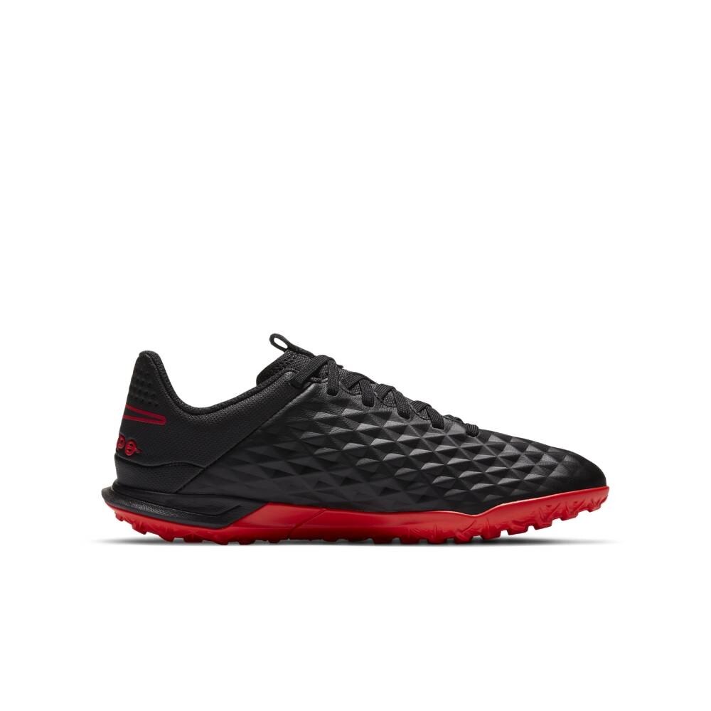 Nike TiempoX Legend 8 Academy TF Fotballsko Barn Black x Chile Red Pack