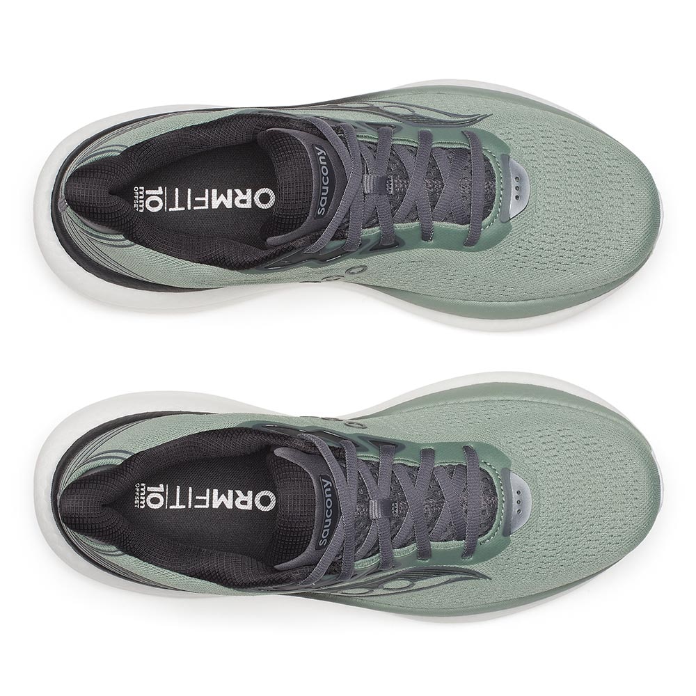 Saucony Triumph 23 Joggesko Herre Grønn/Grå