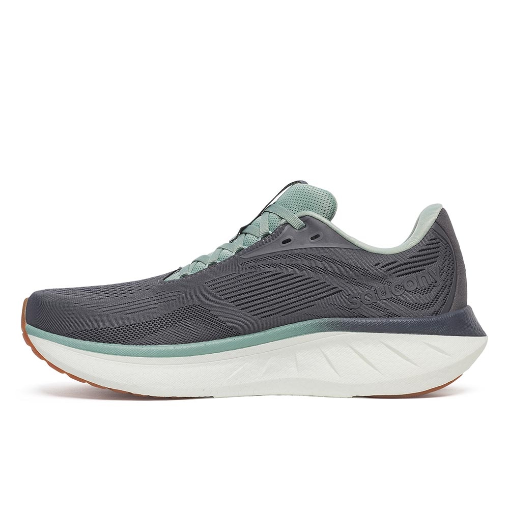 Saucony Ride 18 Joggesko Herre Grå