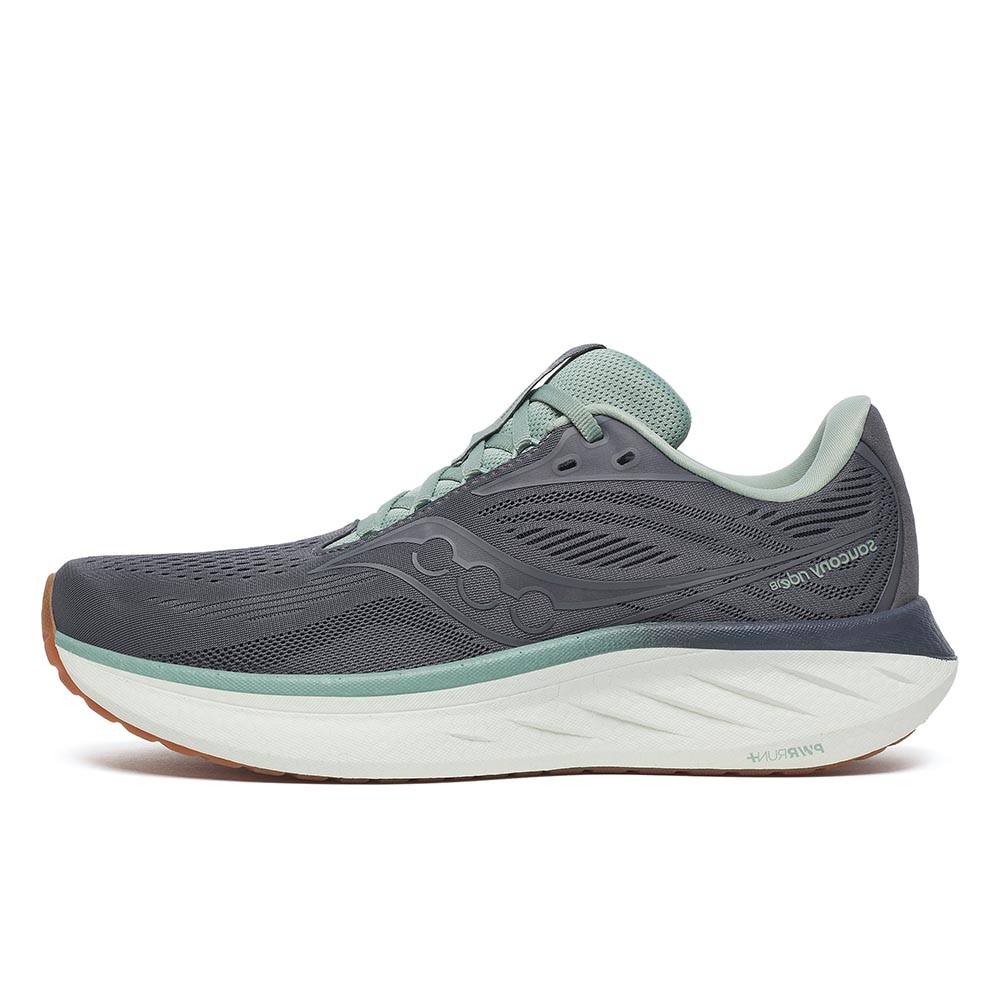 Saucony Ride 18 Joggesko Herre Grå