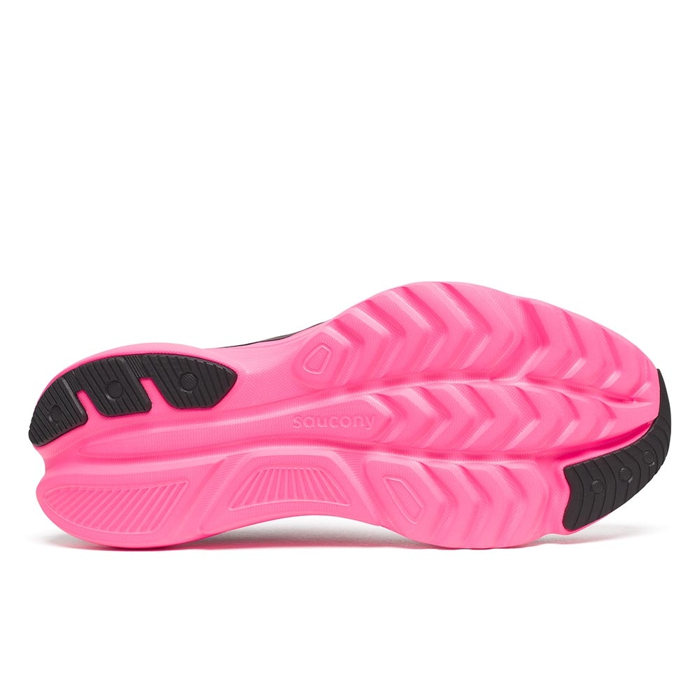 Saucony Kinvara 16 Joggesko Dame Hvit/Sort/Rosa