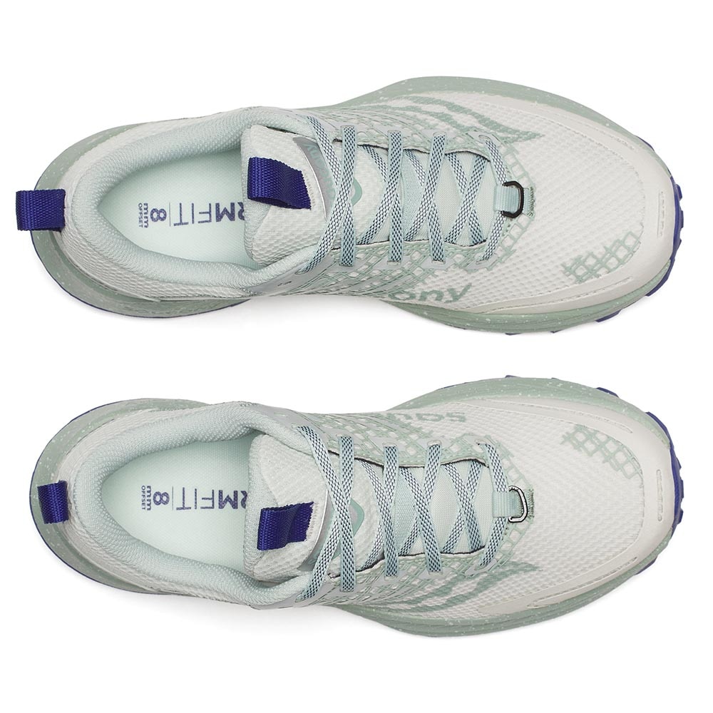 Saucony Ride TR2 GTX Joggesko Dame Hvit/Grønn