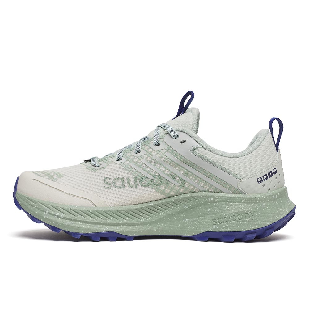 Saucony Ride TR2 GTX Joggesko Dame Hvit/Grønn