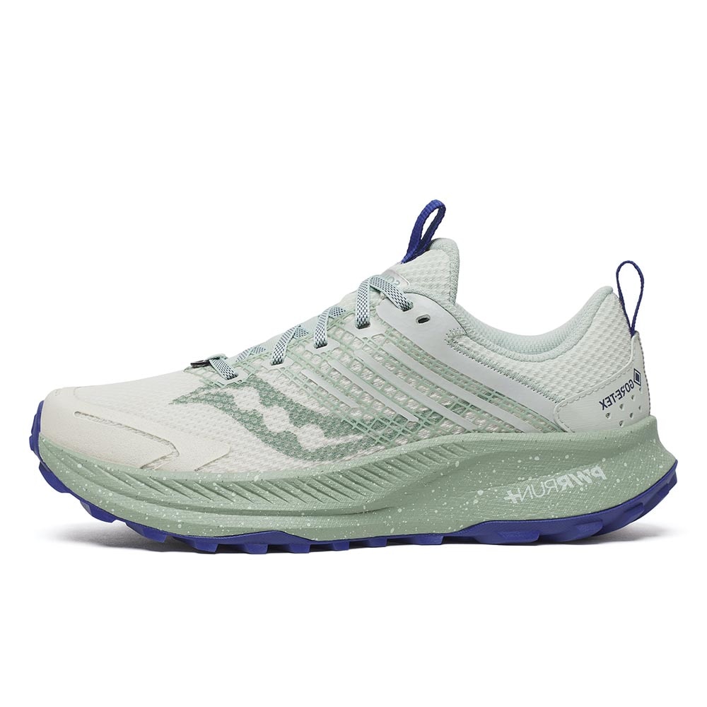 Saucony Ride TR2 GTX Joggesko Dame Hvit/Grønn