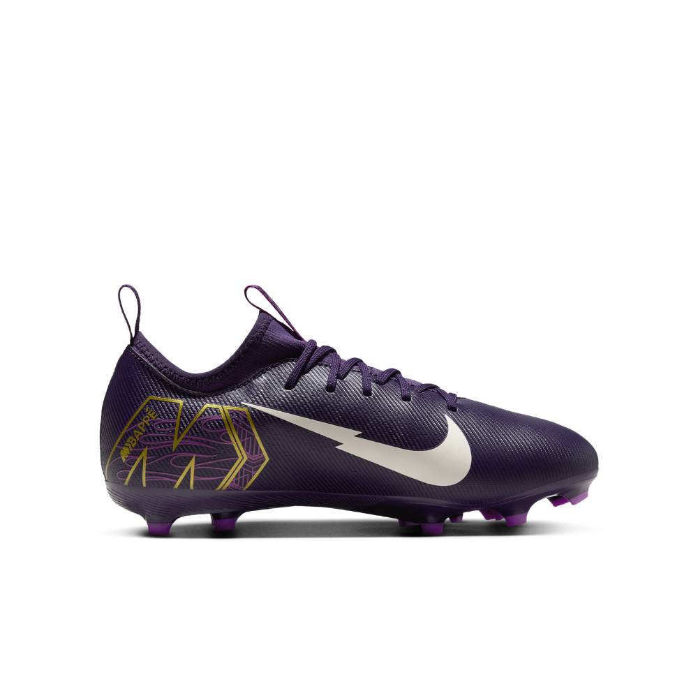Nike Mercurial Zoom Vapor 16 Academy FG/MG Fotballsko Barn KM Lilla
