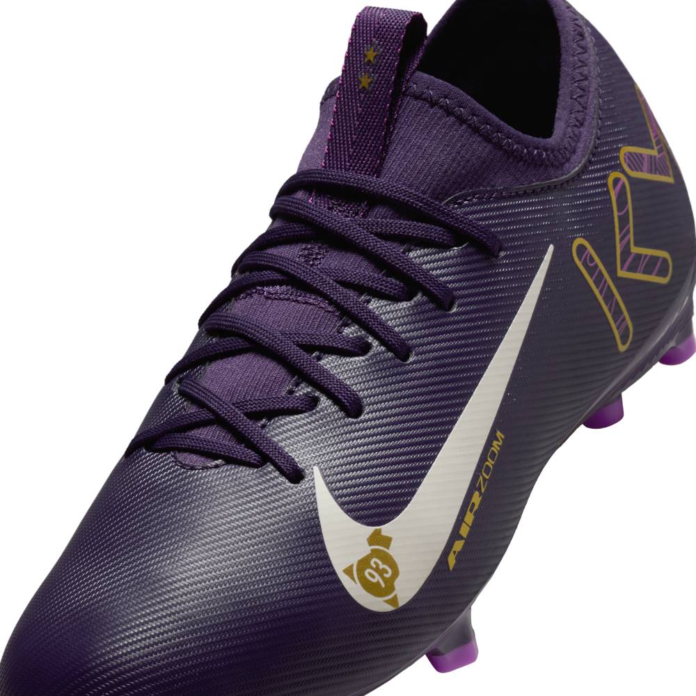 Nike Mercurial Zoom Vapor 16 Academy FG/MG Fotballsko Barn KM Lilla