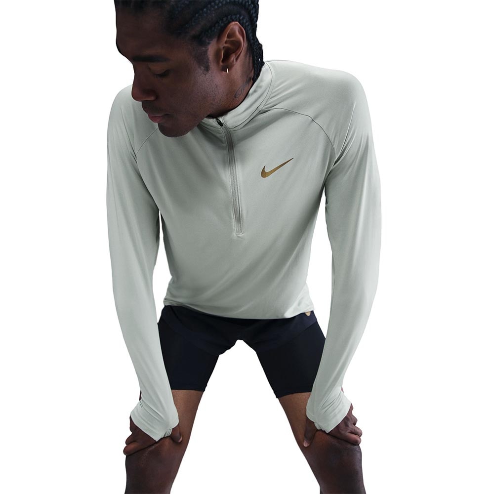 Nike Dri-Fit Half-Zip Herre Jakob Ingebrigtsen Hvit
