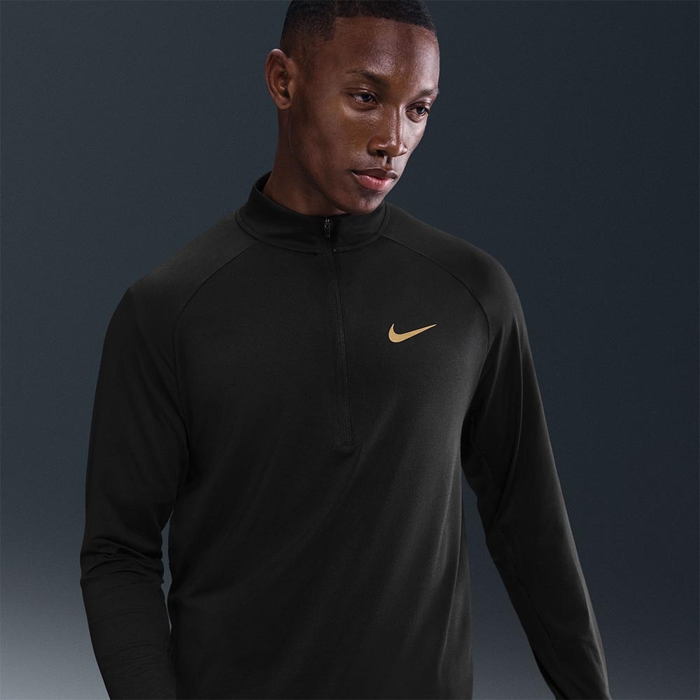 Nike Dri-Fit Half-Zip Herre Jakob Ingebrigtsen Sort