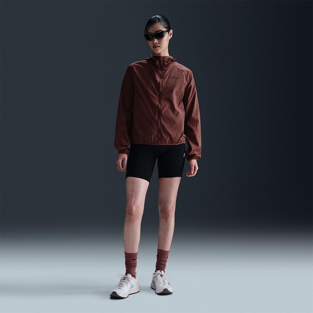 Nike Trail Repel Løpejakke Dame Burgunder/Brun