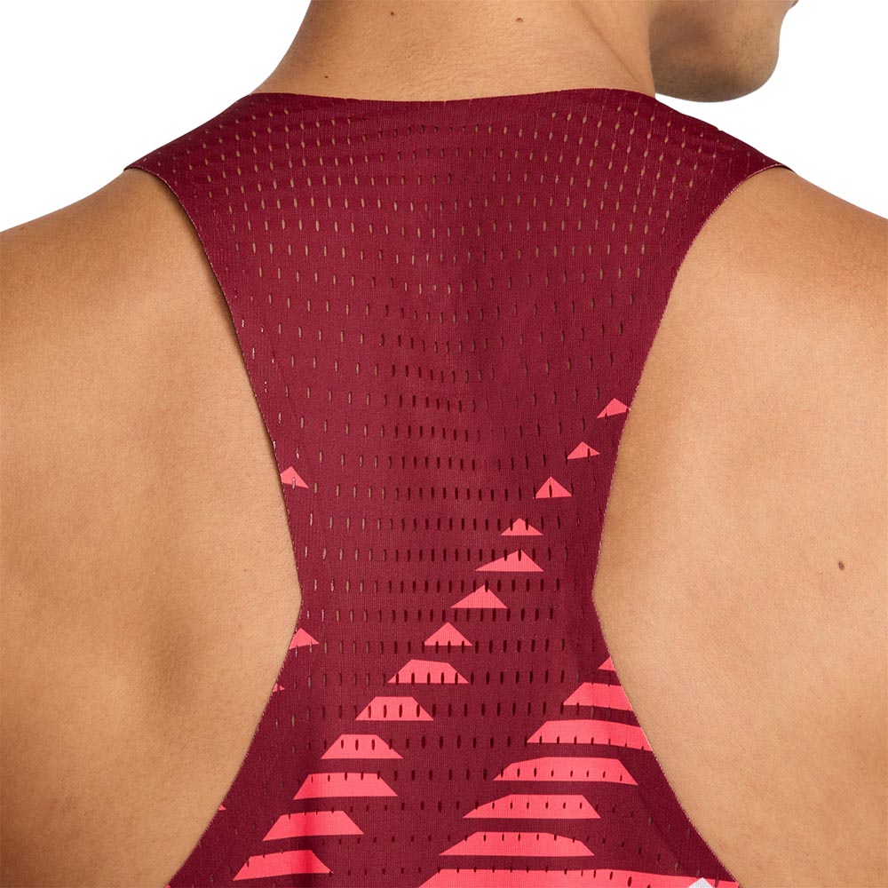 Nike Dri-Fit AeroSwift BTC Singlet Herre Hvit/Rød