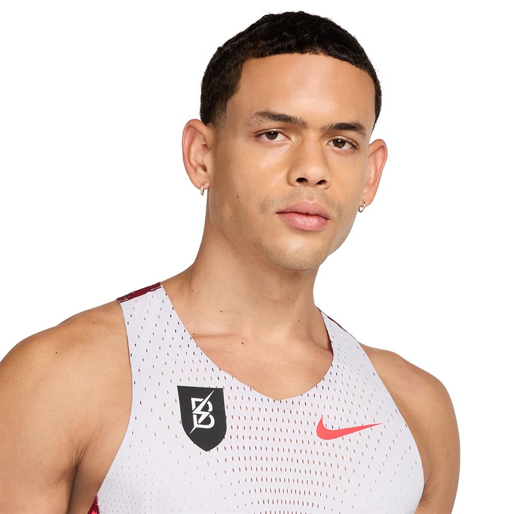 Nike Dri-Fit AeroSwift BTC Singlet Herre Hvit/Rød
