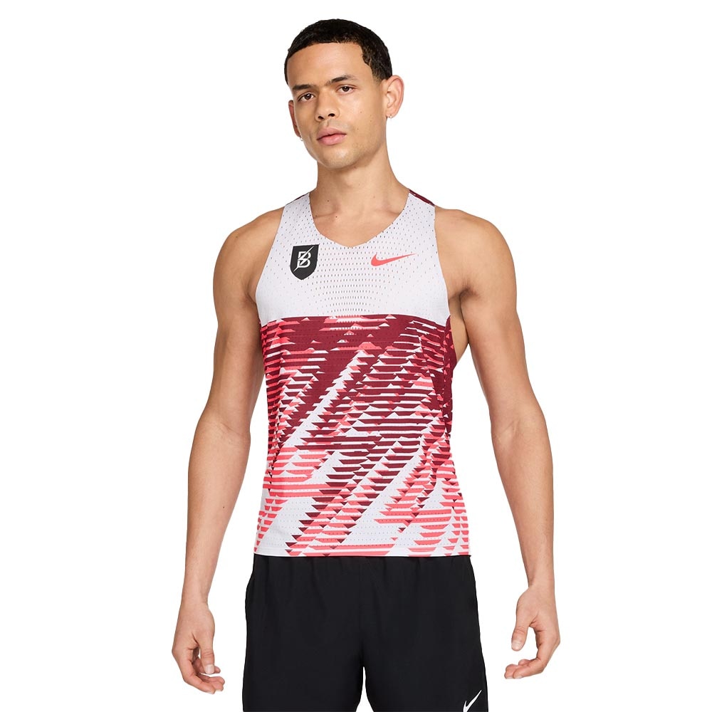 Nike Dri-Fit AeroSwift BTC Singlet Herre Hvit/Rød