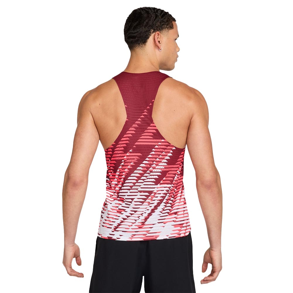 Nike Dri-Fit AeroSwift BTC Singlet Herre Hvit/Rød