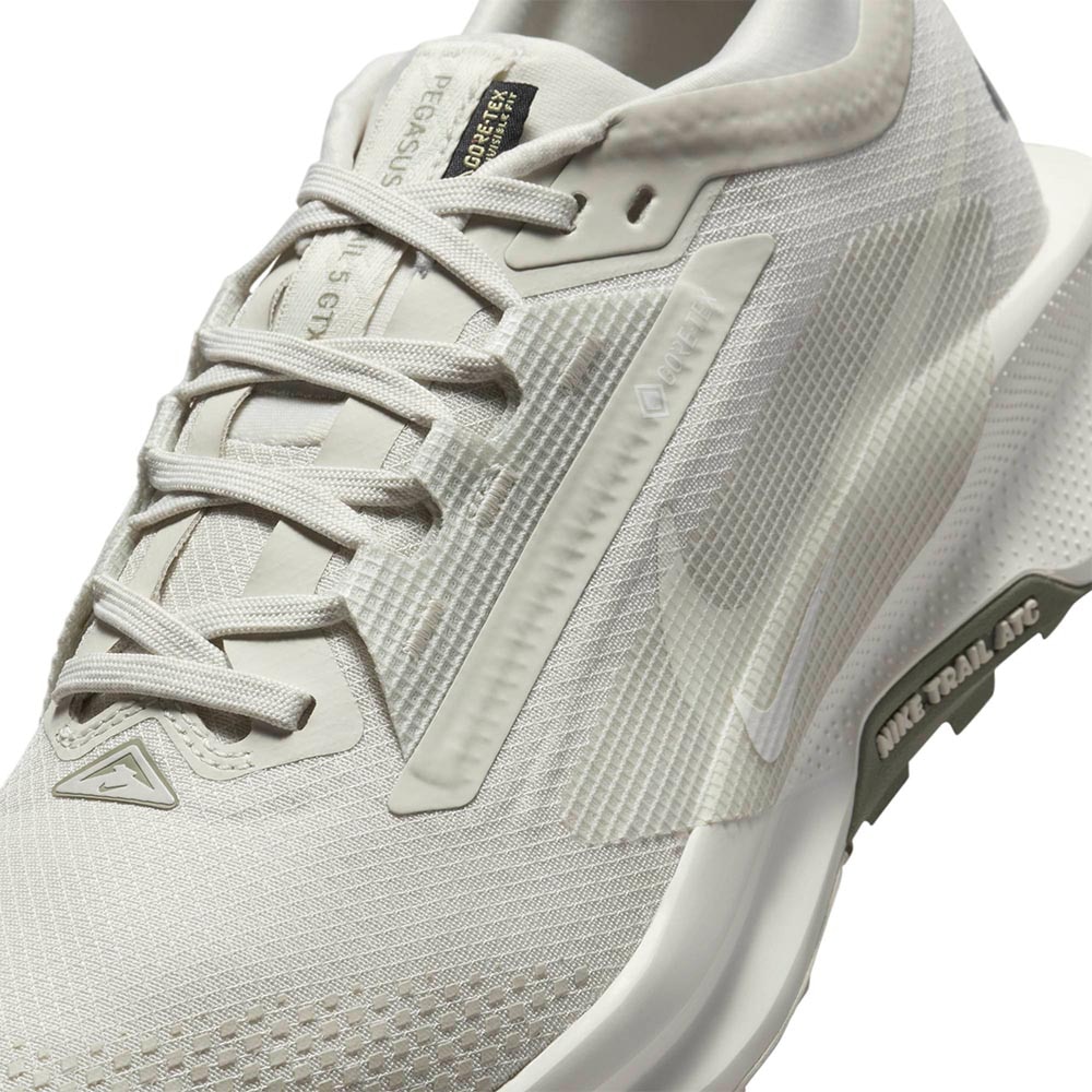 Nike Pegasus Trail 5 GORE-TEX Joggesko Dame Beige/Grønn